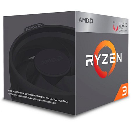 Processador AMD Ryzen 3 2200G 3.5GHz Cache 6Mb AM4 - YD2200C5FBBOX