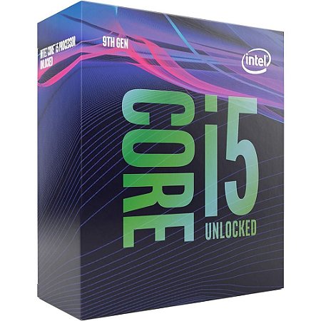Processador Intel Core i5 9600k 3.7Ghz Cache 9Mb LGA 1151 9ª Ger. - BX80684I59600K