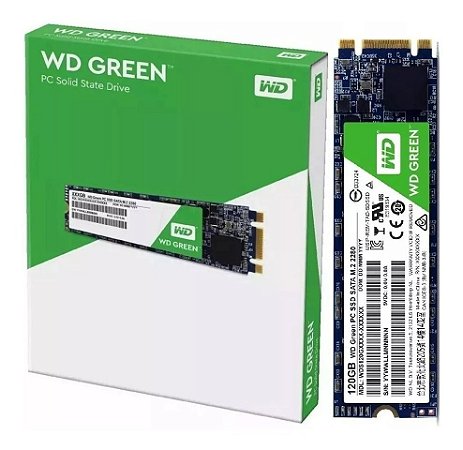 Ssd Western Digital Green 120gb M.2 2280 - WDS120G2G0B