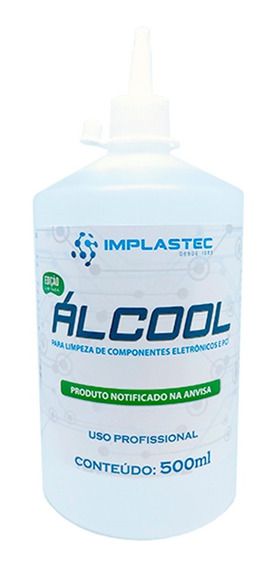 ALCOOL PARA LIMPEZA DE ELETRONICOS PCI 500ML