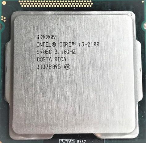 Processador Intel Core i3 2100 3.1Ghz Cache 3Mb LGA 1155 2ª Ger. - OEM80623I32100