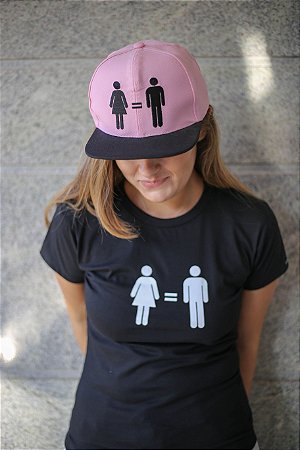 Calvariam - boné feminino aba reta - Calvariam - Camisetas Feministas