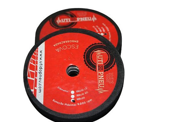 Escova Emborrachada UTI DO PNEU 100X20