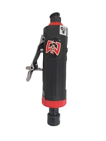 Retífica Reta Esmerilhadeira 1/4"  Velocidade Máxima: 22.000rpm Entrada de ar: 1/2"