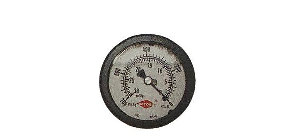 Vacuômetro Angulo R ¹/4 - Glicerina V745 REC