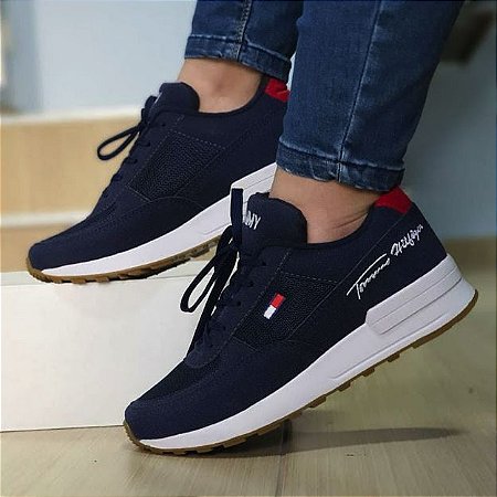 tenis tommy azul