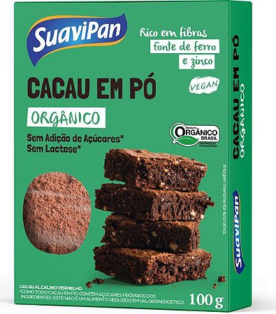 Cacau em Pó Orgânico 100g