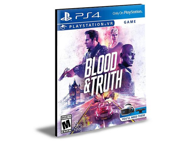 Blood & Truth Vr Ps4 - Psn - Mídia Digital