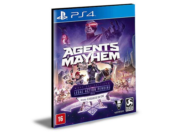 Agents Mayhem - PS4 & PS5  - Psn - Mídia Digital