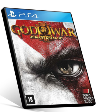 GOD OF WAR 3 REMASTERED - PS4 PSN MÍDIA DIGITAL