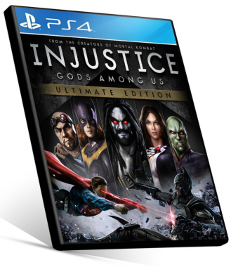 INJUSTICE GODS AMONG US ULTIMATE EDITION - PS4 PSN MÍDIA DIGITAL