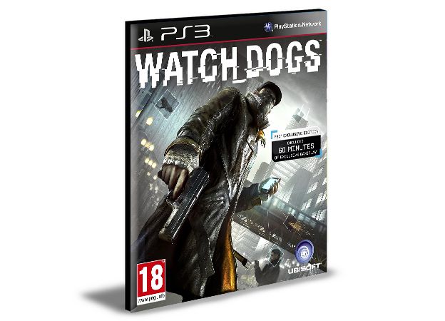 WATCH DOGS - PS3 PSN MÍDIA DIGITAL