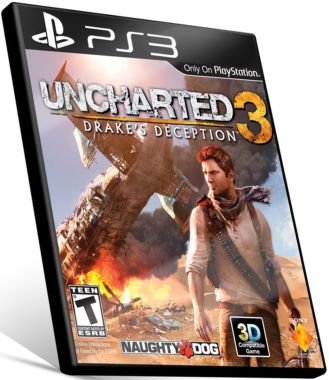 Uncharted drakes Deception 3 PS3 PSN MÍDIA DIGITAL