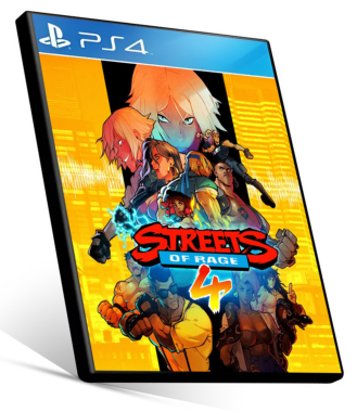 STREETS OF RAGE 4 - PS4 MÍDIA DIGITAL