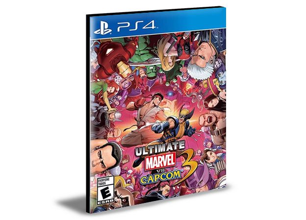 Ultimate Marvel vs. Capcom 3 PS4 PSN Mídia Digital