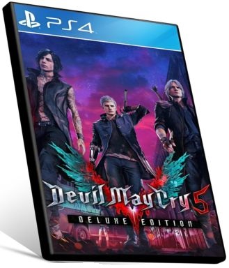 Devil May Cry 5 Deluxe Edition  - PS4 PSN MÍDIA DIGITAL