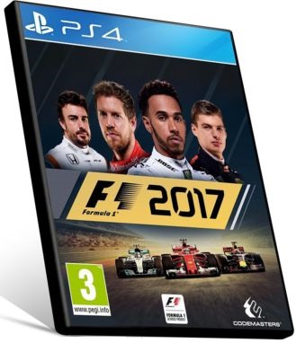 F1 2017   - PS4 PSN MÍDIA DIGITAL