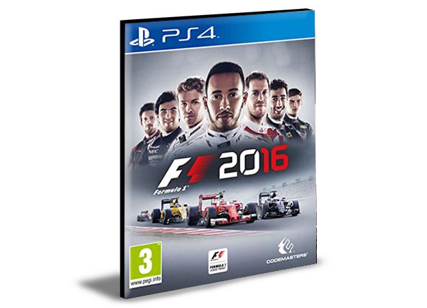 F1 2016 - PS4 PSN MÍDIA DIGITAL