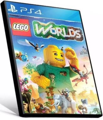 LEGO WORLDS - PS4 PSN MÍDIA DIGITAL