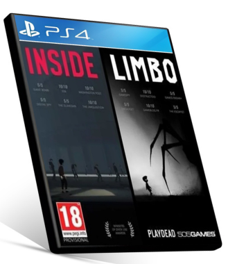 LIMBO and INSIDE Bundle - PS4 PSN MÍDIA DIGITAL
