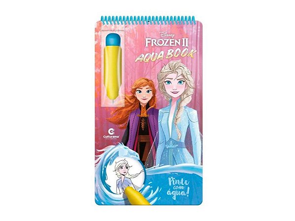 Aqua Book Disney Frozen - Livro Colorir Com Água