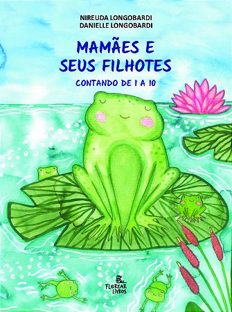 Mamães e seus filhotes: contando de 1 a 10