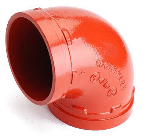 COTOVELO 90° RANHURADO - 76mm