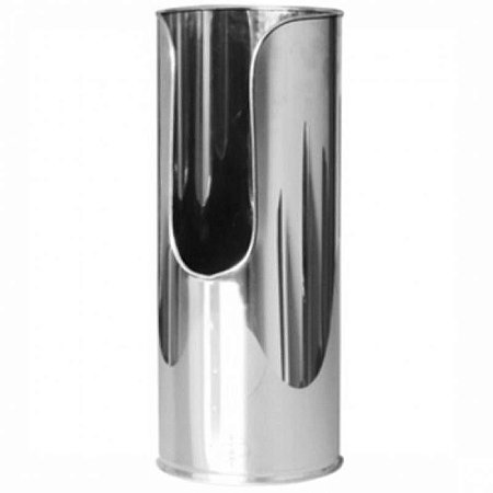 SUPORTE INOX TIPO BATOM P/ EXTINTOR DE AGUA, PQS 8 KG, PQS 12 KG E CO²