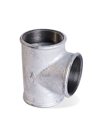 Tee galvanizado x 90º 2.1/2"