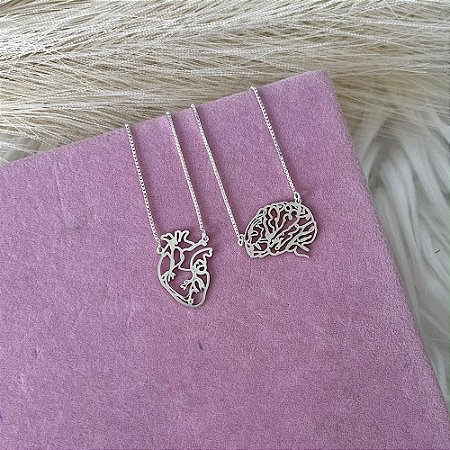 Escapulário Razão e Emoção - Prata 925