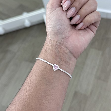 Pulseira Riviera Fecho Gaveta - Prata 925