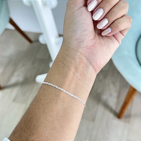 Pulseira Piastrine - Prata 925