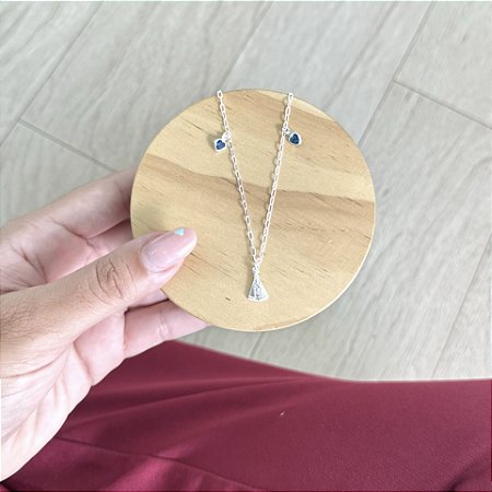 Choker N. Sra. Aparecida - Prata 925