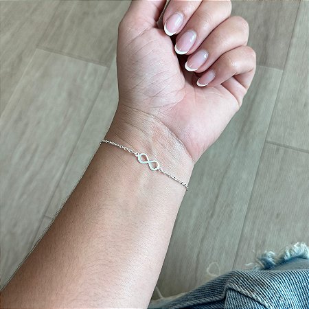 Pulseira Infinito - Prata 925.
