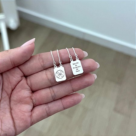 Escapulário Personalizável - Prata 925