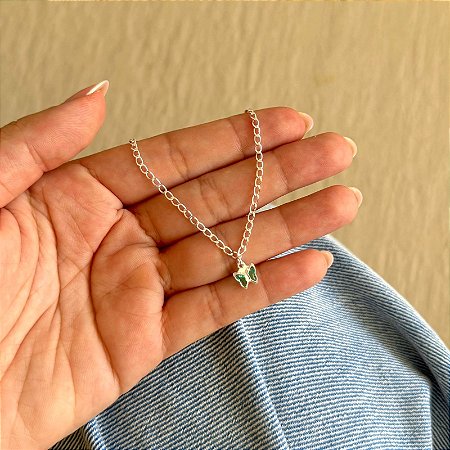 Pulseira Infantil com Borboleta - Prata 925