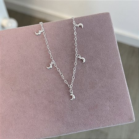 Pulseira 5 Luas - Prata 925