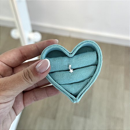 Brinco Piercing Estrelas - Prata 925