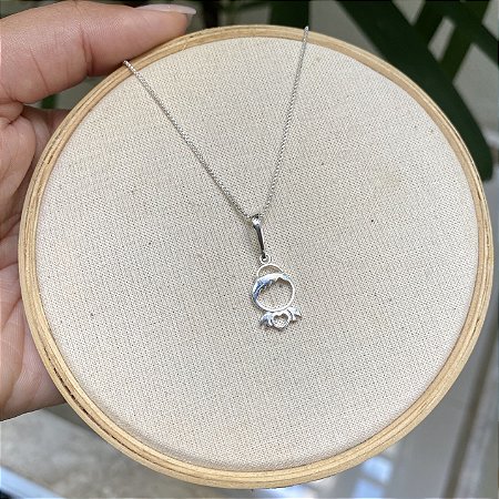 Colar Anjinho - Prata 925