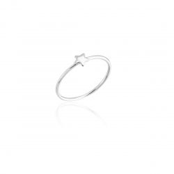 Anel Falange Estrela - Prata 925