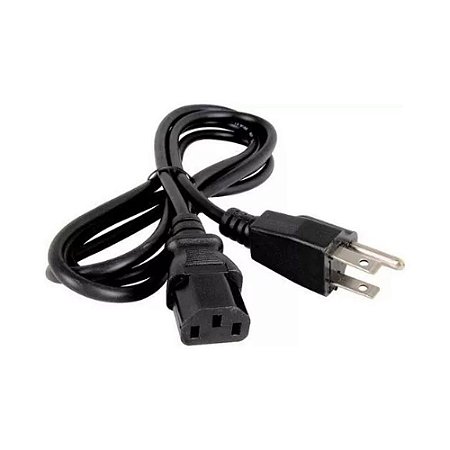 Cabo De Força 3 pinos p/ computador