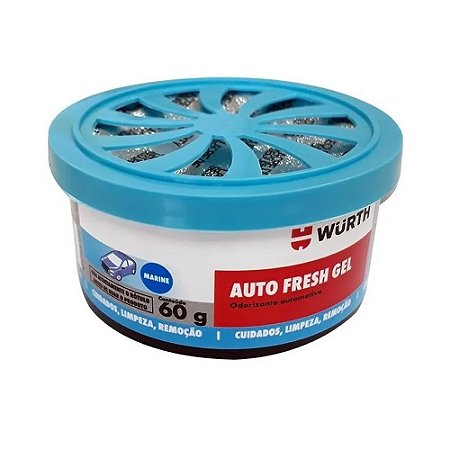 Aromatizante Marine - Wurth 60g Cheirinho Odorizador Automotivo - Azul 0893600024