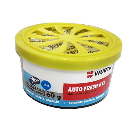 Aromatizante Citrus - Wurth 60g Cheirinho Odorizador Automotivo - Amarelo 0893600021