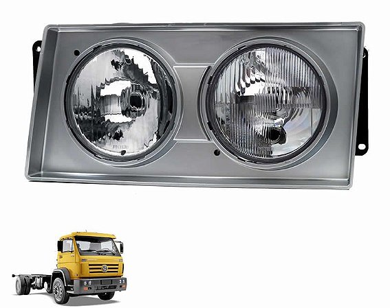 Farol - LE Motorista - Arteb Caminhão VW 2000 em diante - 13180 15180 17210 18310 23220 24250 26260 2RG941007