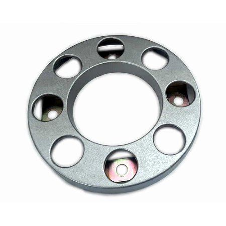 Calota Roda Dianteira 08 Furos Prata Caminhão Vw Ford Cargo 13150 13170 13180 1215 1217 1317e