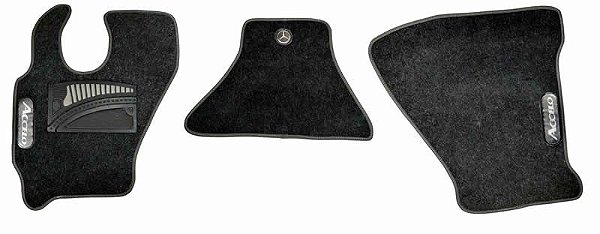 Carperte Tapete Veludo c/ Vies Interno da Cabine Caminhão MB Accelo 715 815 915 1016