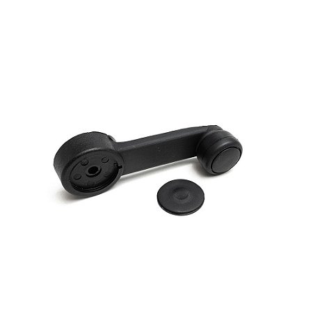 Manivela reguladora do vidro - Preta - Caminhão Ford Sapão F12000 F14000