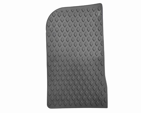 Tapete Borracha Externo Pisante - Lado Motorista LE - Cinza - Cabine Caminhão VW 790 8140 13130 8150 8120 8160 18310