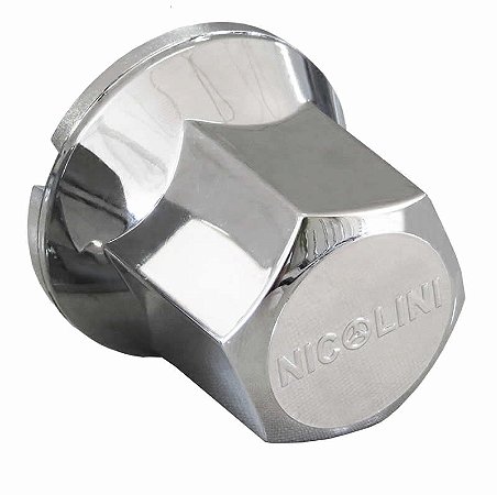 Capa Porca de Roda Cromada Chave 32