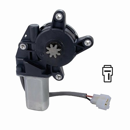 Motor da Maquina do Vidro - LD Lado Passageiro - Fixação Mabuchi - 24V - VW Constellation 13180 19320 24250 19390